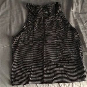 american eagle striped tank top